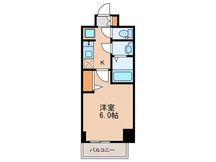 アステリ鶴舞テーセラの物件間取画像