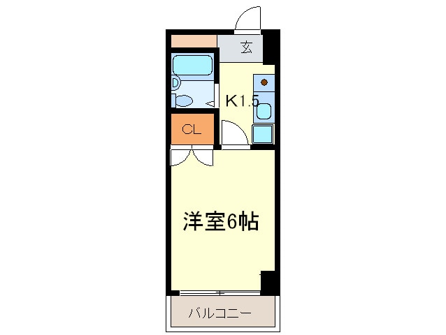 岩井橋ロイヤルハイツの物件間取画像