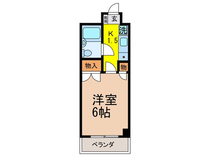 岩井橋ロイヤルハイツの物件間取画像