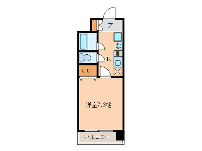 ル－チェ栄の物件間取画像