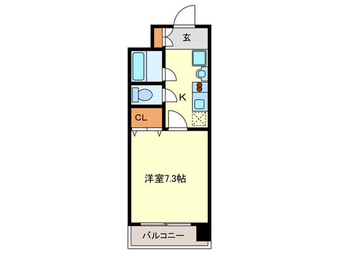 ル－チェ栄の物件間取画像