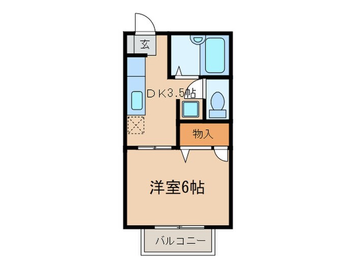 North　Riverの物件間取画像