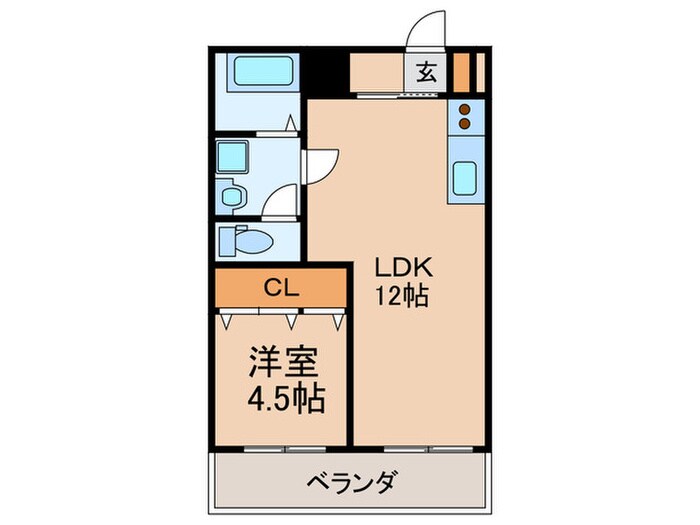 メゾン和幸の物件間取画像