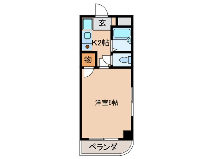 サンマンション大曽根の物件間取画像