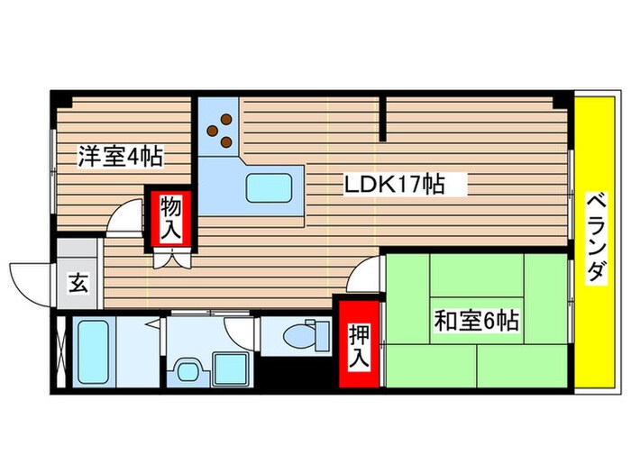 第一河村ビルの物件間取画像