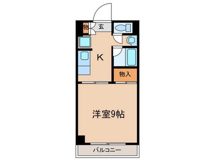 シティハイツ名城Ⅱの物件間取画像