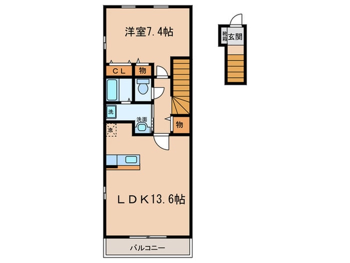 アルモニーの物件間取画像