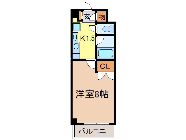 レージュ城西の物件間取画像