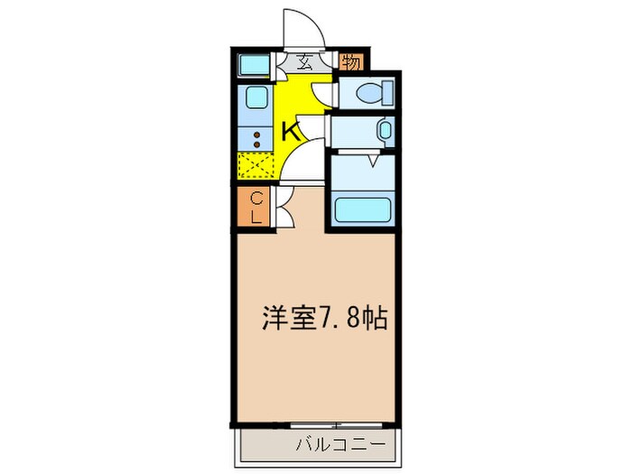 シエルブルー栄の物件間取画像