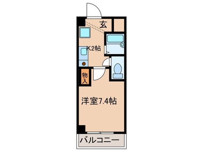 オーシャン三河豊田駅前の物件間取画像