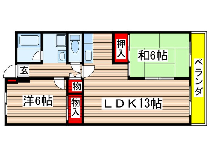 メゾン信和の物件間取画像