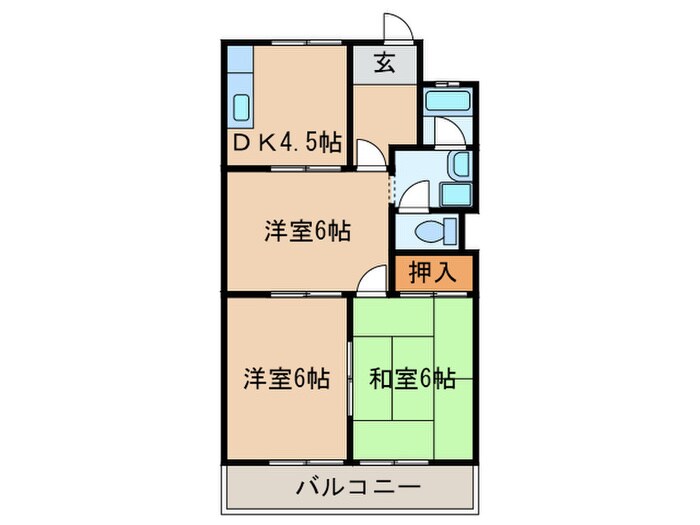 物件間取画像