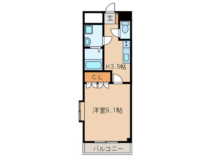 グレースの物件間取画像