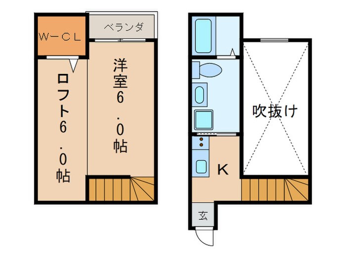 アルコイリスの物件間取画像