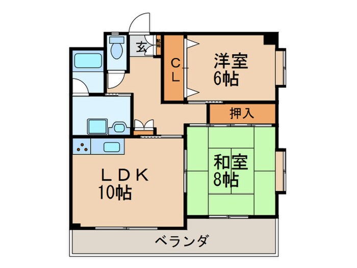 ディモ－ラ東山の物件間取画像