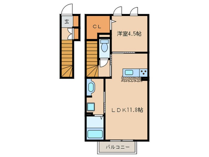 グラン・アモリールの物件間取画像