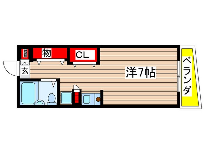 アトリウム前田の物件間取画像