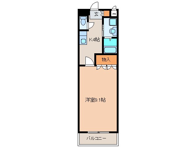 フォルティアの物件間取画像