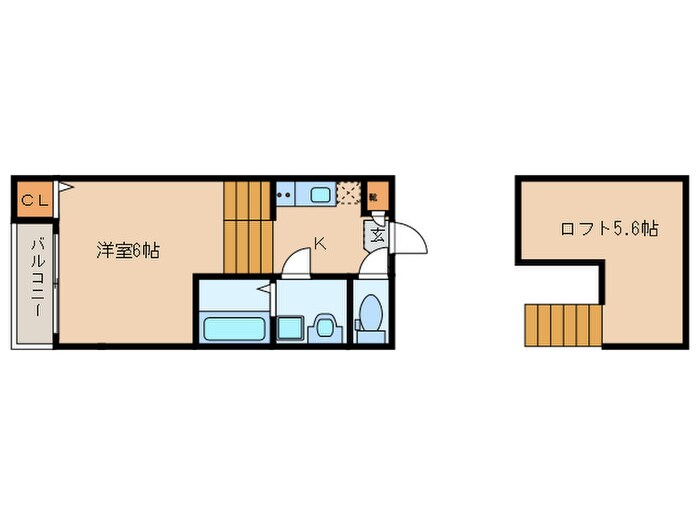 ハーモニーテラス曽根の物件間取画像