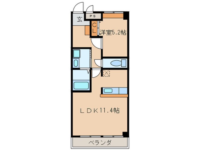 リヴィエールの物件間取画像