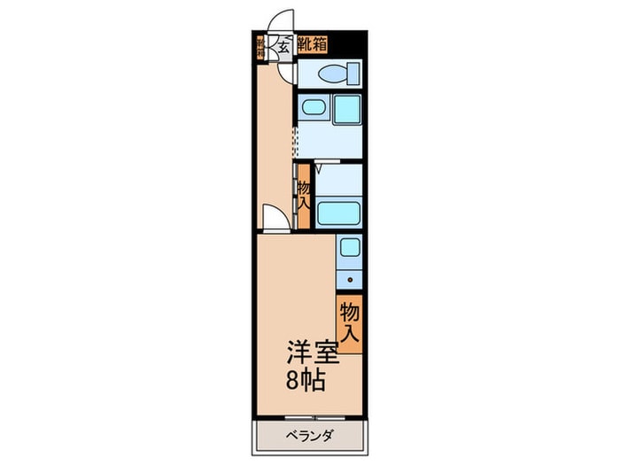 第2日吉ハイツの物件間取画像