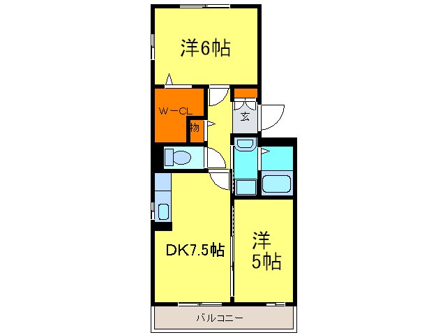 ウィンエレガンスの物件間取画像