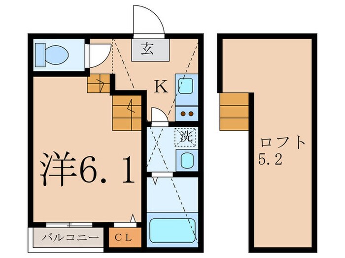 ＬＥＥＦの物件間取画像