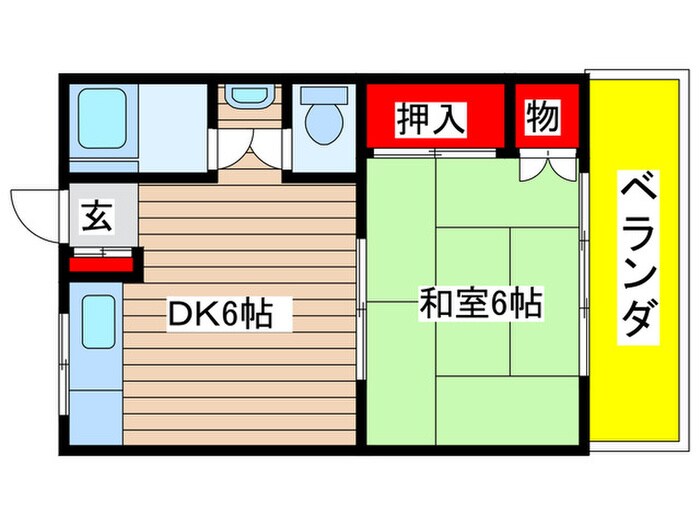 松陽閣の物件間取画像