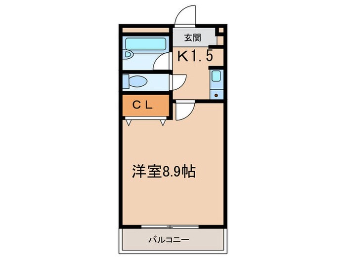 ｶﾄﾞｰﾗの物件間取画像