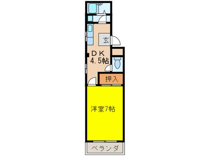 マンション麻美の物件間取画像