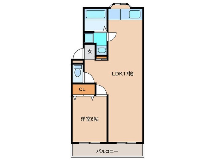 マンション麻美の物件間取画像