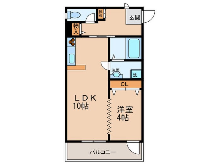 ルミネス八田の物件間取画像