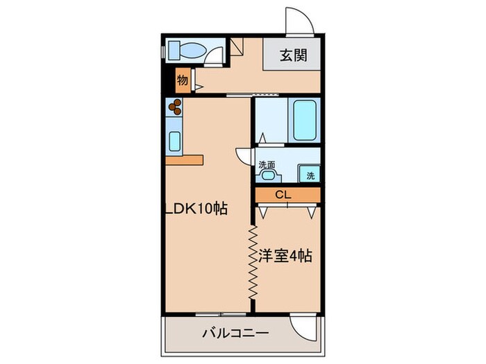 ルミネス八田の物件間取画像