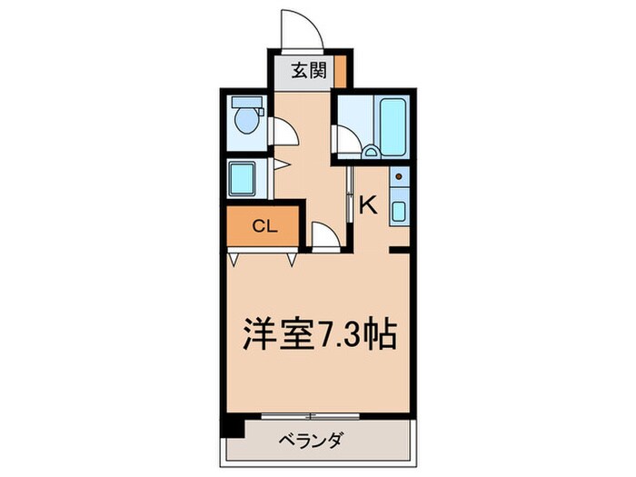 サンハイム２の物件間取画像