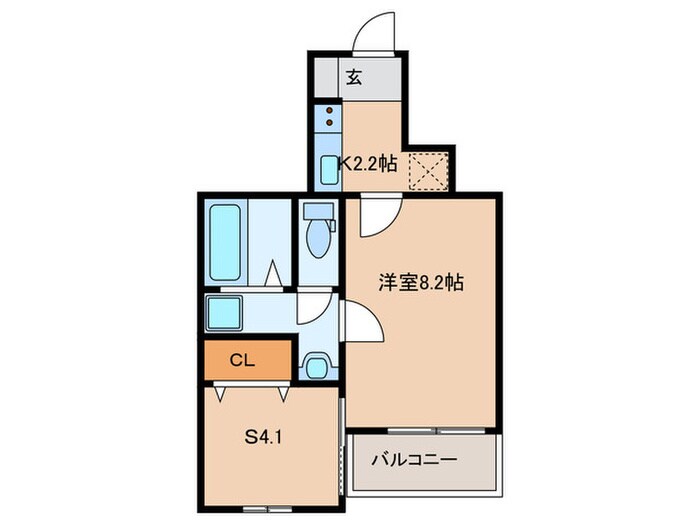 グランペ西ノ山の物件間取画像