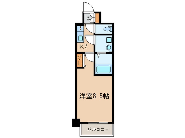 S-RESIDENCE浄心Ⅱの物件間取画像