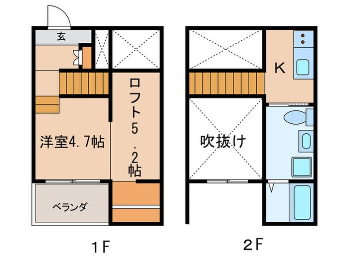 Lendroit　apaisantの物件間取画像