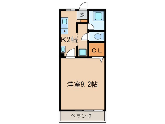 物件間取画像