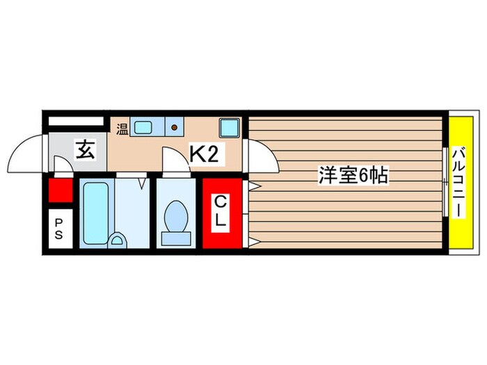 ｱﾊﾟ-ﾄﾒﾝﾄﾊｳｽﾌｫ-ﾅｲﾝの物件間取画像