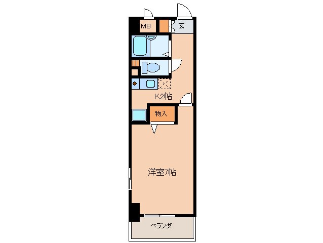 グレイス国府宮Ⅱの物件間取画像