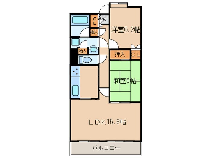 物件間取画像