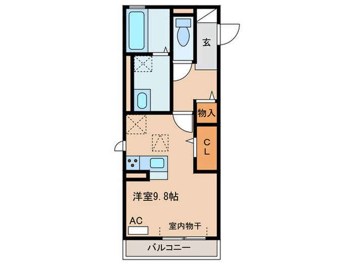 ｱｰﾙ・ｵｯﾂの物件間取画像