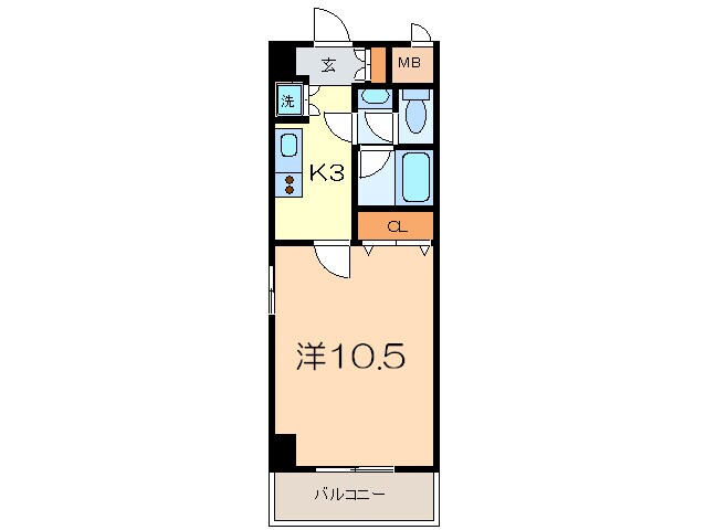 ウイングパ－クの物件間取画像