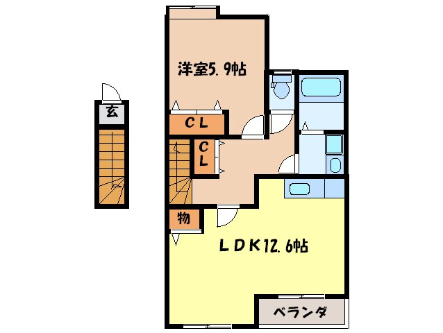 グレイシス堀越の物件間取画像