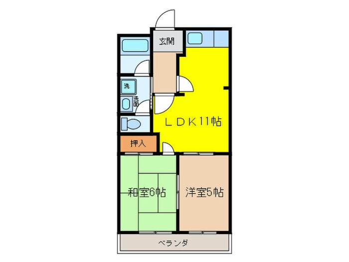 プチキャロルの物件間取画像