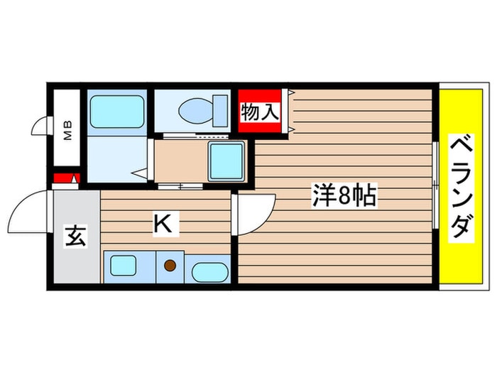 Annex121の物件間取画像