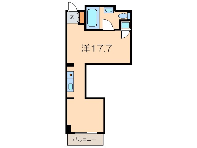 ＦＬＡＴＳ　ＧＡＺＥＲＹの物件間取画像