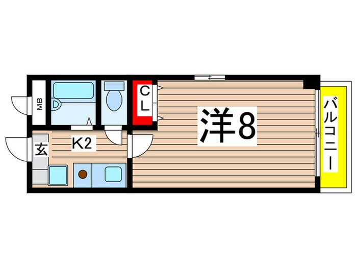 ヴェルディ城木の物件間取画像