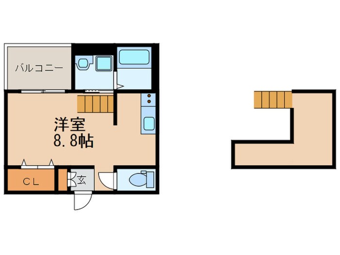 フェリーチェの物件間取画像
