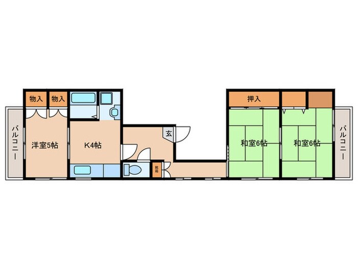 クレアールジーエーの物件間取画像